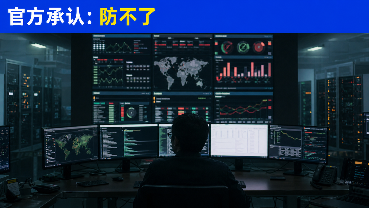 官方承认防不了