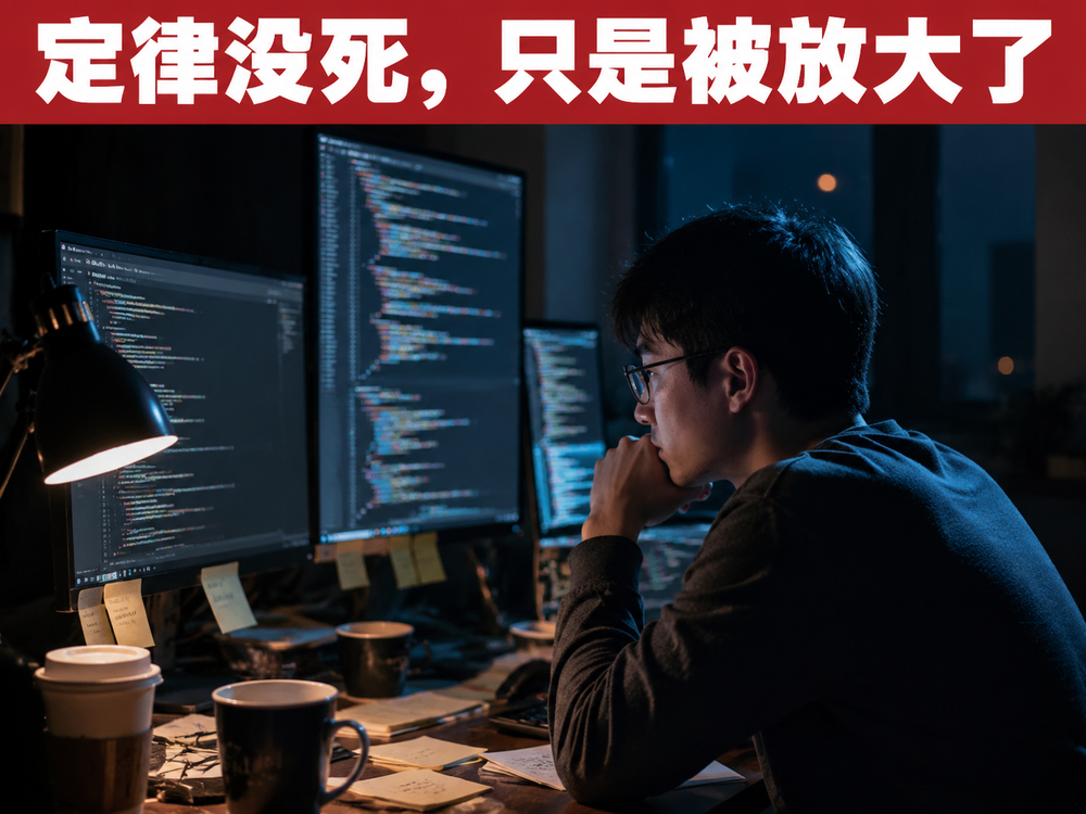 封面：定律没死，只是被放大了