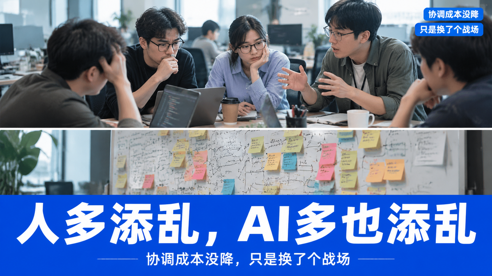 人多添乱，AI多也添乱