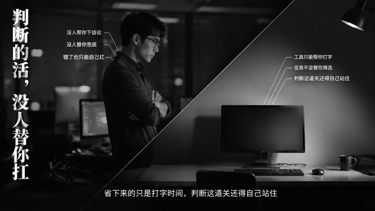 判断的活，没人替你扛