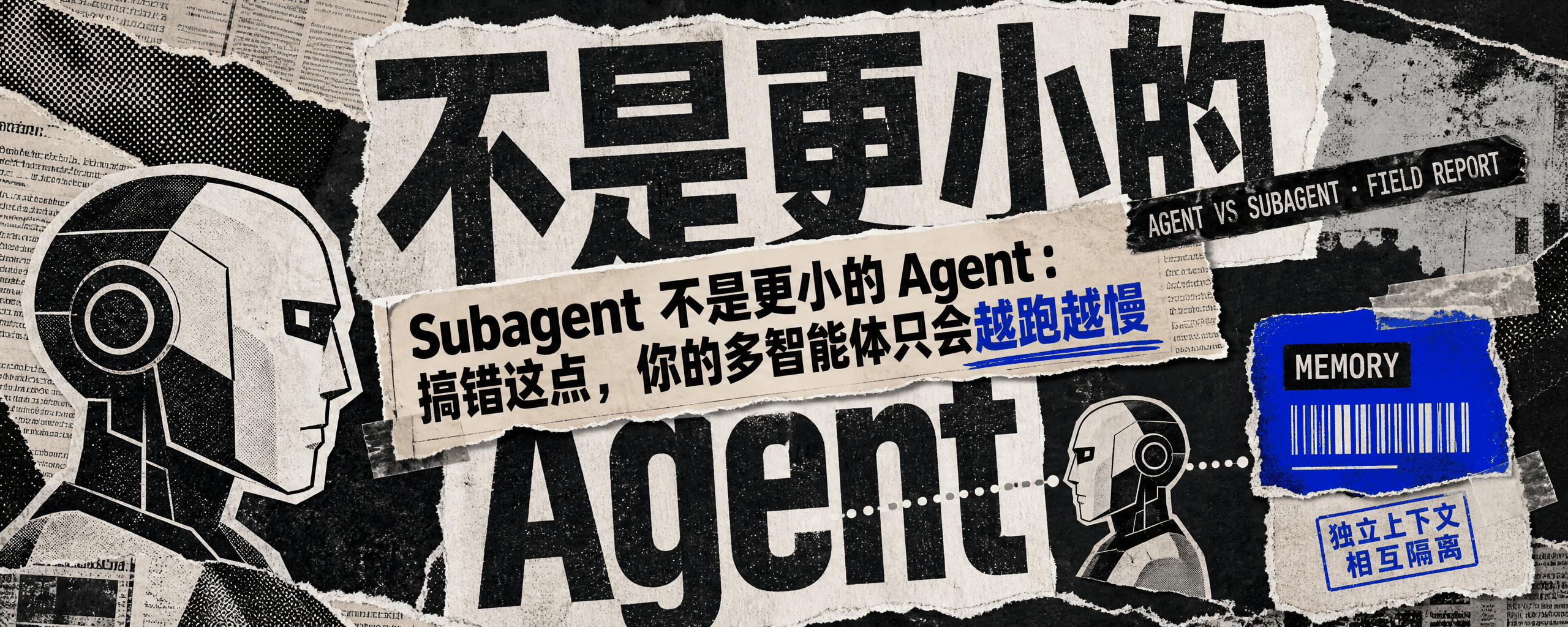封面：不是更小的 Agent