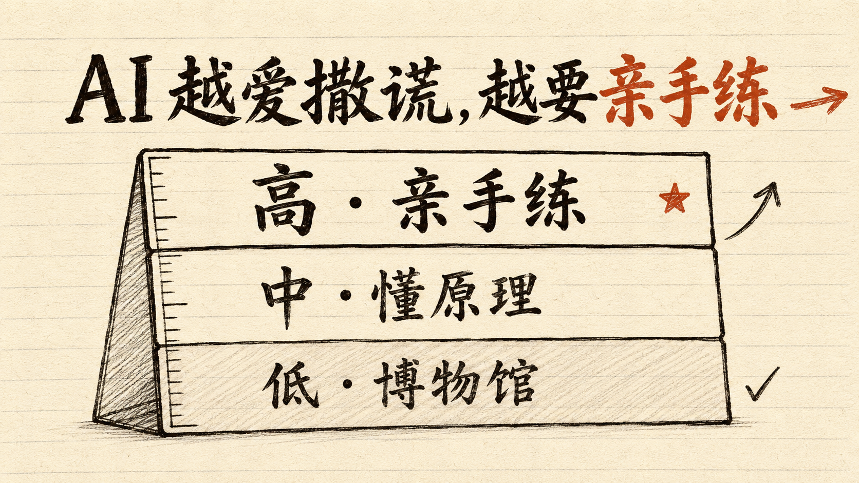 AI 越爱撒谎,越要亲手练