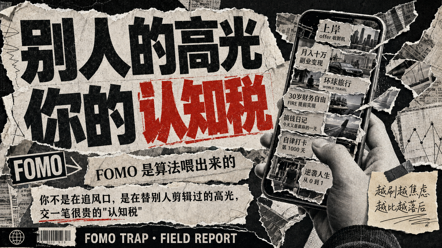 封面：别人的高光，你的认知税