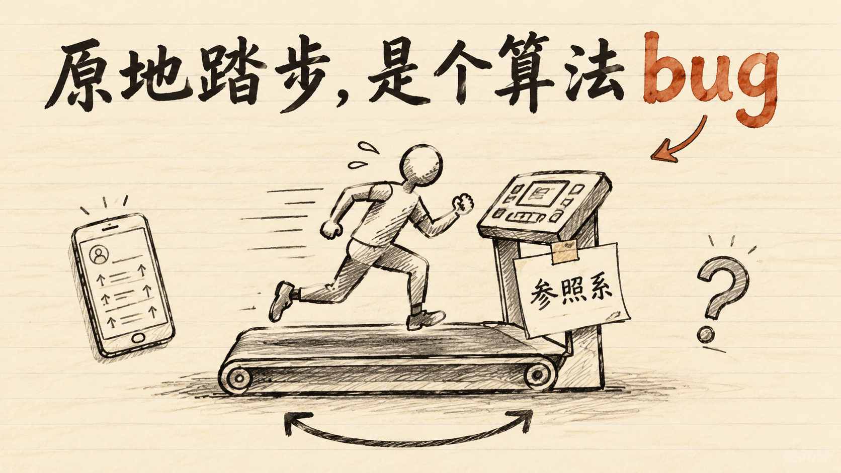 原地踏步，是个算法 bug