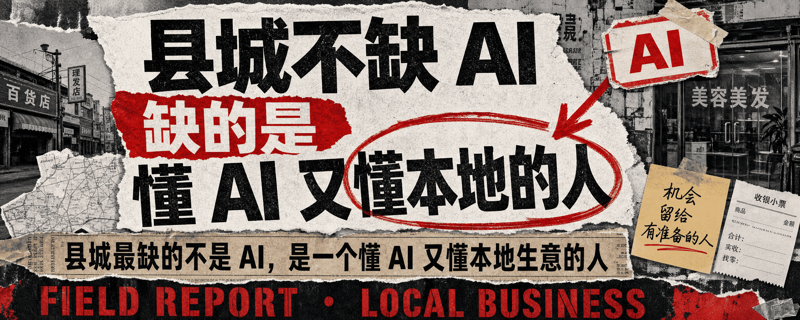 县城不缺 AI，缺的是懂 AI 又懂本地的人