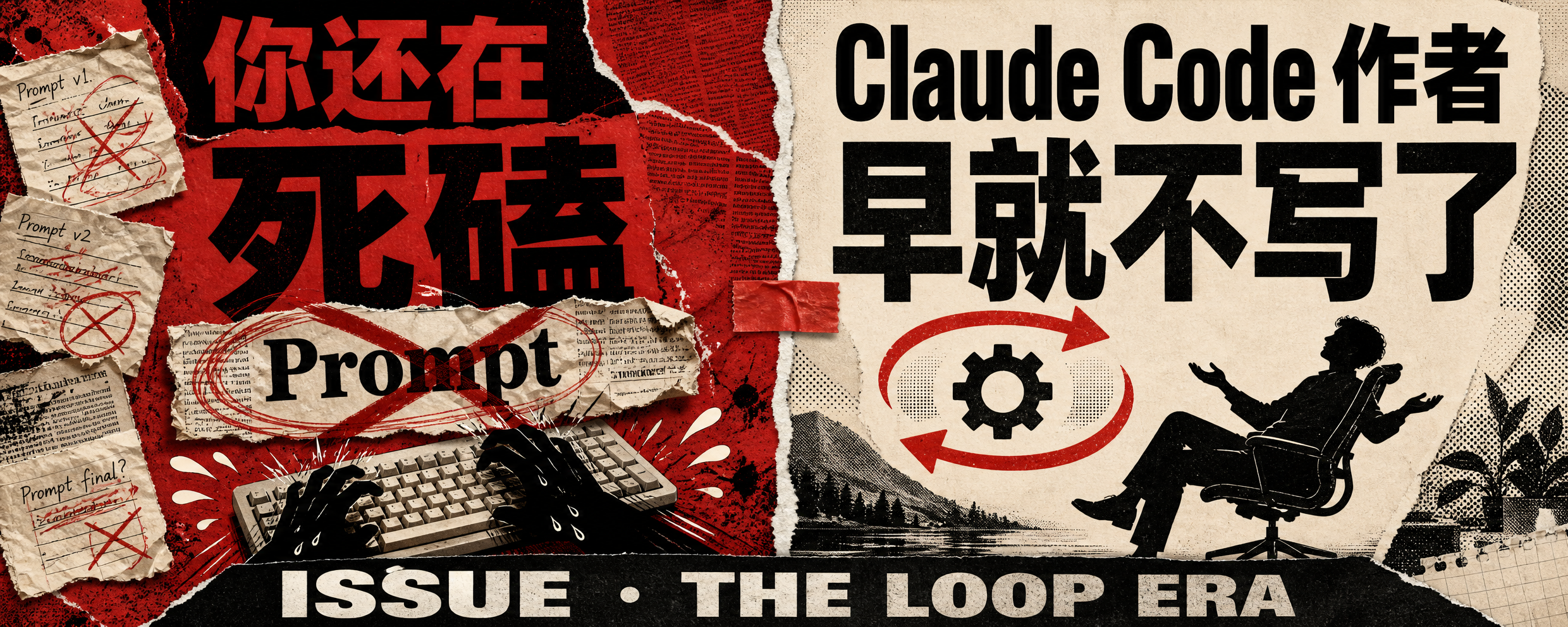 封面:Claude Code 作者早就不写 Prompt 了
